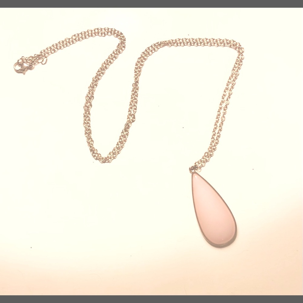 ✨Peachy Pink Must-Have Teardrop Long Necklace